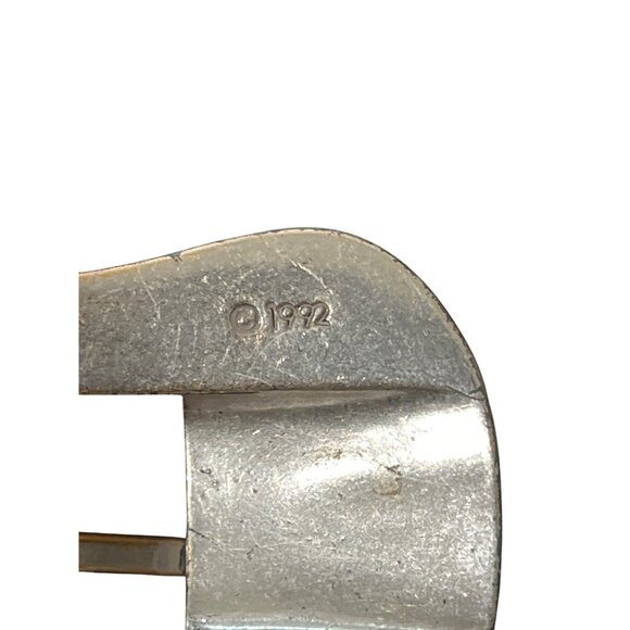 Justin Top Grain Cowhide Leather Belt Red Western Concho USA 1992 Womens Size 28 - Picture 5 of 7